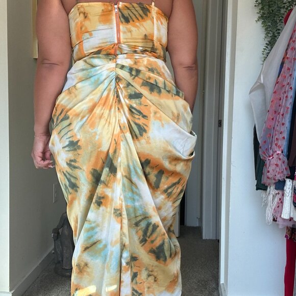 PRETTY LITTLE THING TWO PIECE RUCHED SET - Picture 13 of 14